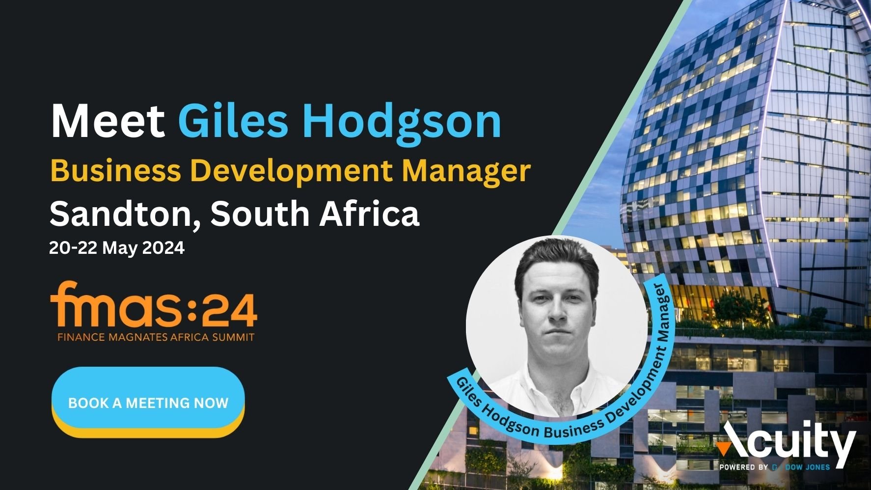Acuity - Meet Giles Hodgson at Finance Magnates 2024