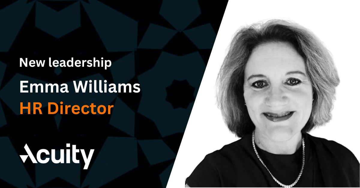 Acuity Trading welcomes Emma Williams as their new HR Director.