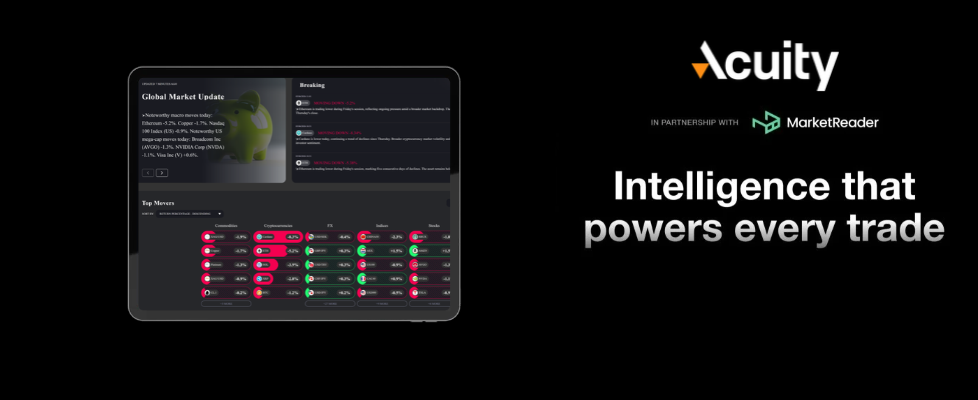 Acuity Trading launches Market Companion to bring market explanations and relevant analysis into broker platforms