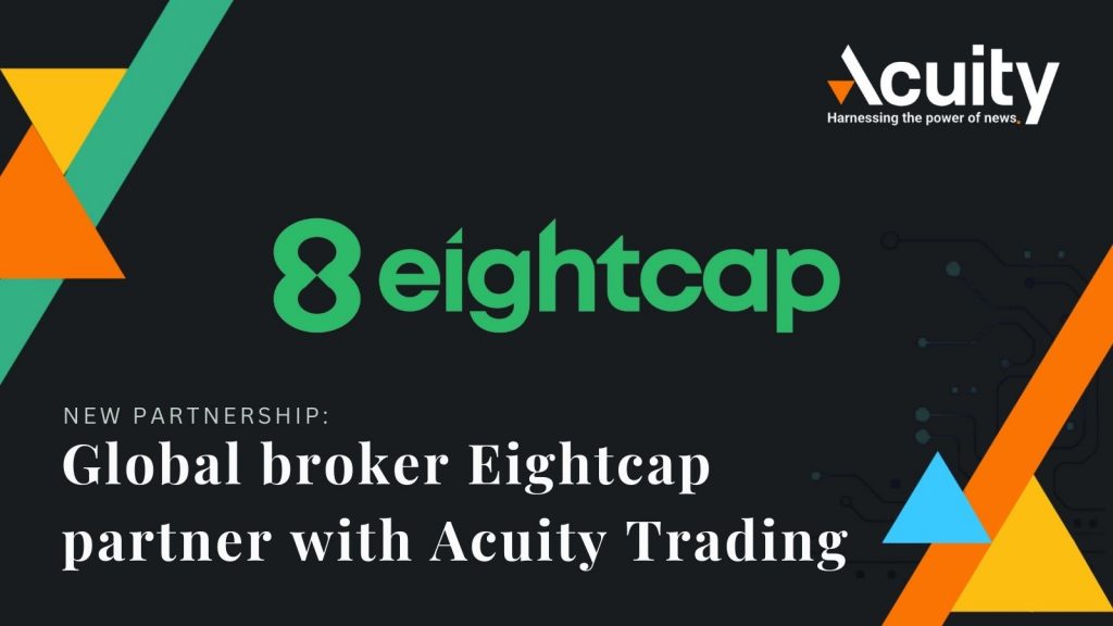 Global broker Eightcap announce partnership with alternative data pioneers, Acuity Trading