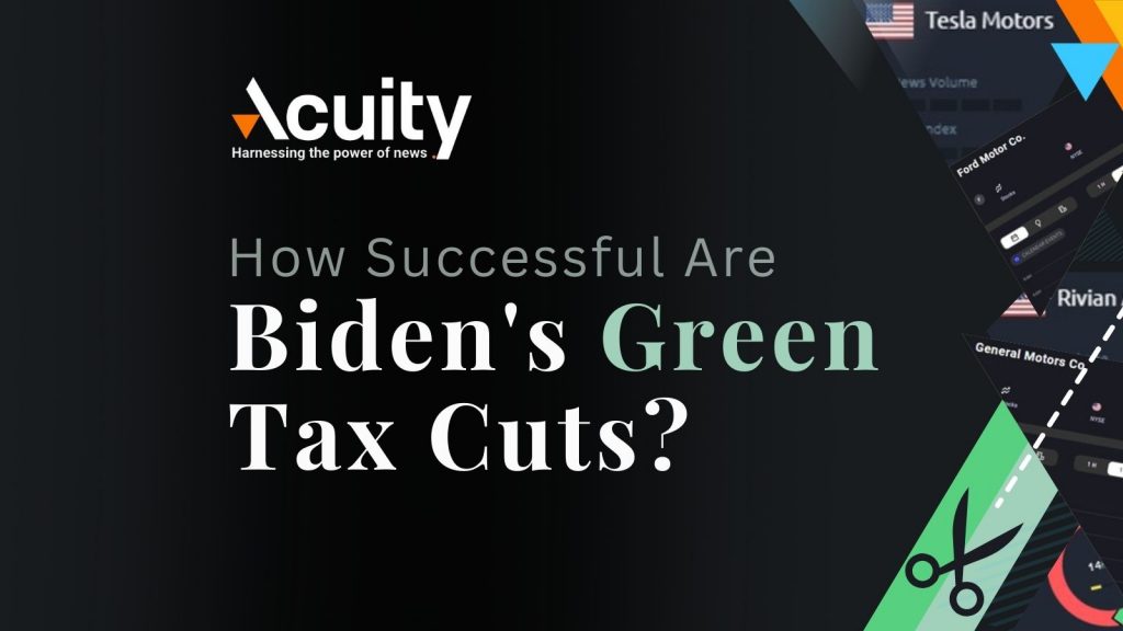 How Successful Are Biden’s Green Tax Cuts?