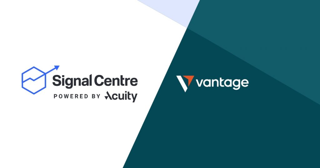 Marketing integration and premium trading signals seal deal between Vantage and Signal Centre